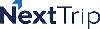 next trip logo blue